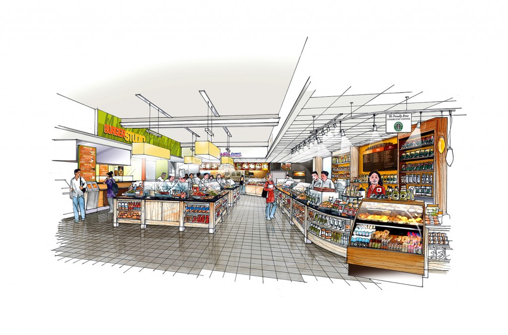 I Retail Food Court View B